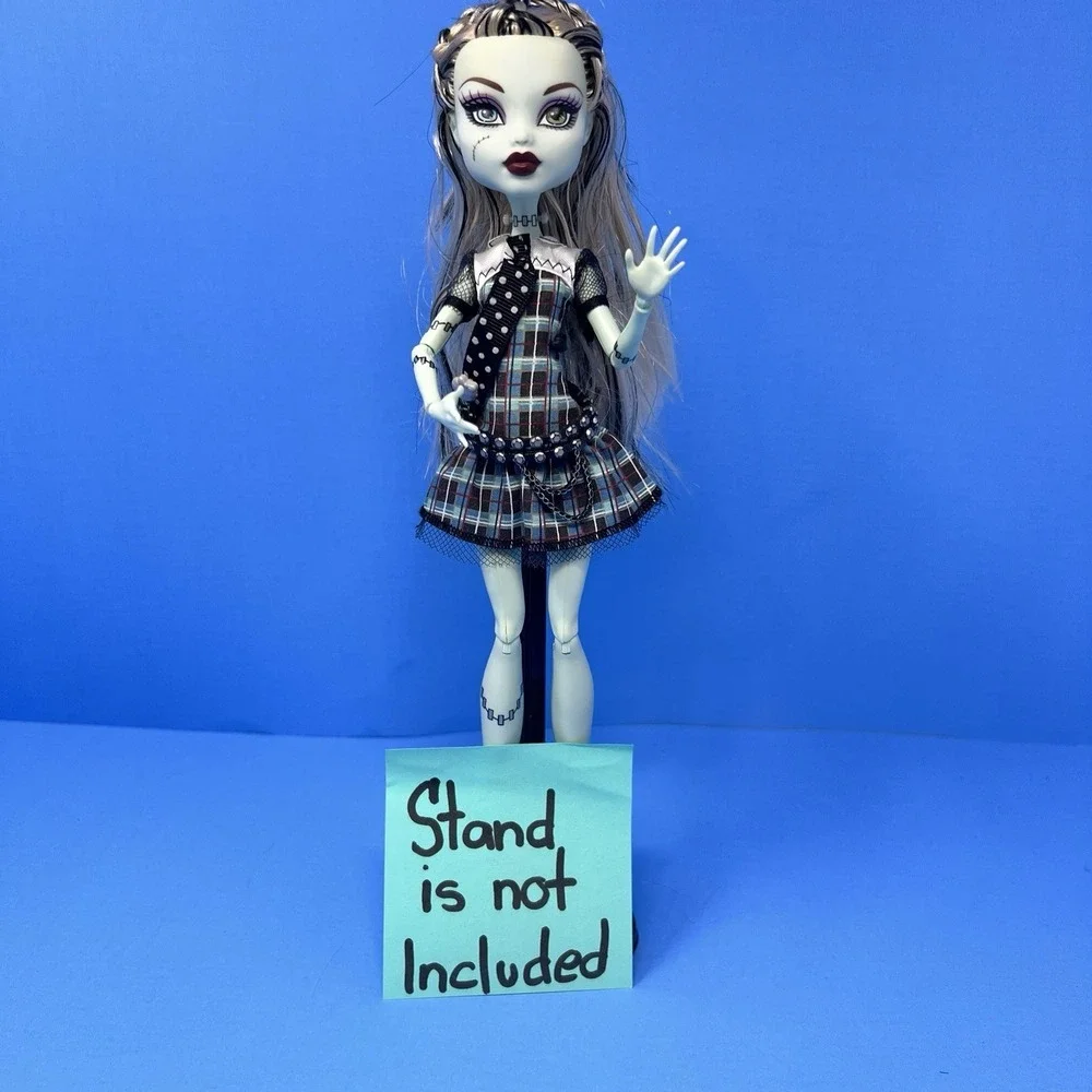 Monster High Frankie Stein 2008 First Wave‎ Gold Elastics Original Ghouls Rare